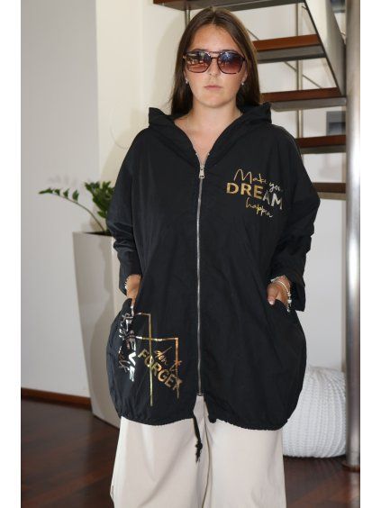 Dream Oversize Bunda černá