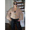 CHIC Kabátek camel