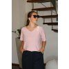 SOFT V Triko baby pink
