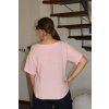 SOFT V Triko baby pink