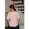 SOFT V Triko baby pink