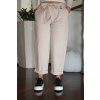 BOW Kalhoty beige