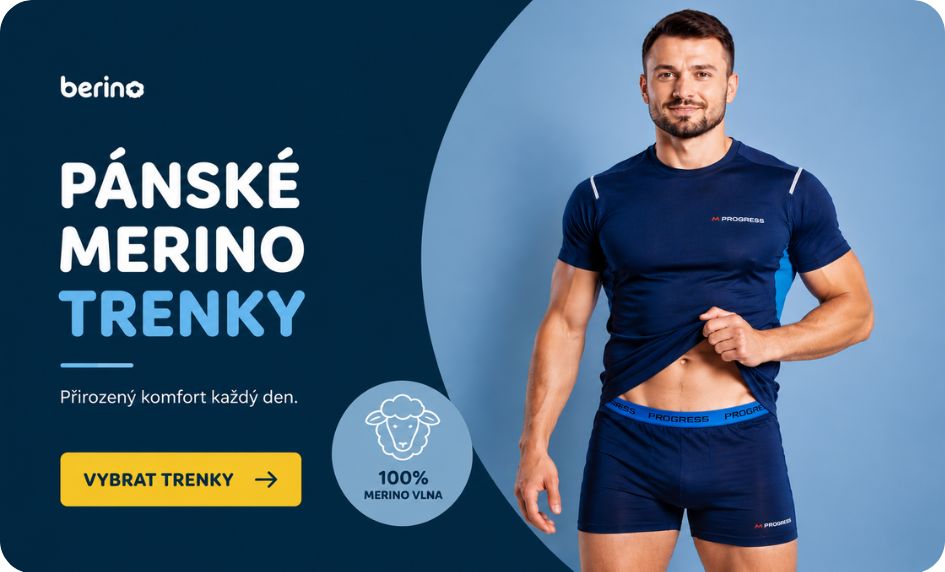 Pánské merino trenky pro každý den, do práce i na turistiku