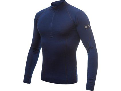 Pánské termo triko SENSOR Merino Active deep blue (Velikost XL, Barva modrá)