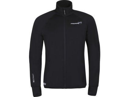 Pánská merino mikina PROGRESS Torez černá (Velikost M)