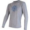 Pánské tričko SENSOR Merino active pt compass šedá (Velikost M, Barva šedá)