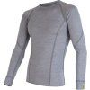 Pánské merino tričko SENSOR active šedá (Velikost XXL, Barva šedá)
