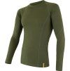 Pánské merino tričko SENSOR df zelená (Barva zelená, Velikost XL)