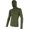 Pánské merino triko SENSOR Adam df zelená (Barva zelená, Velikost S)