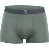 Pánské merino boxerky LASTING Noro zelené (Velikost M)