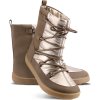 Zimní barefoot boty BE LENKA Snowfox - Champagne & Brown (Velikost 36)