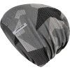 Čepice SENSOR Merino impress černá/camo (Velikost M, Barva černá)
