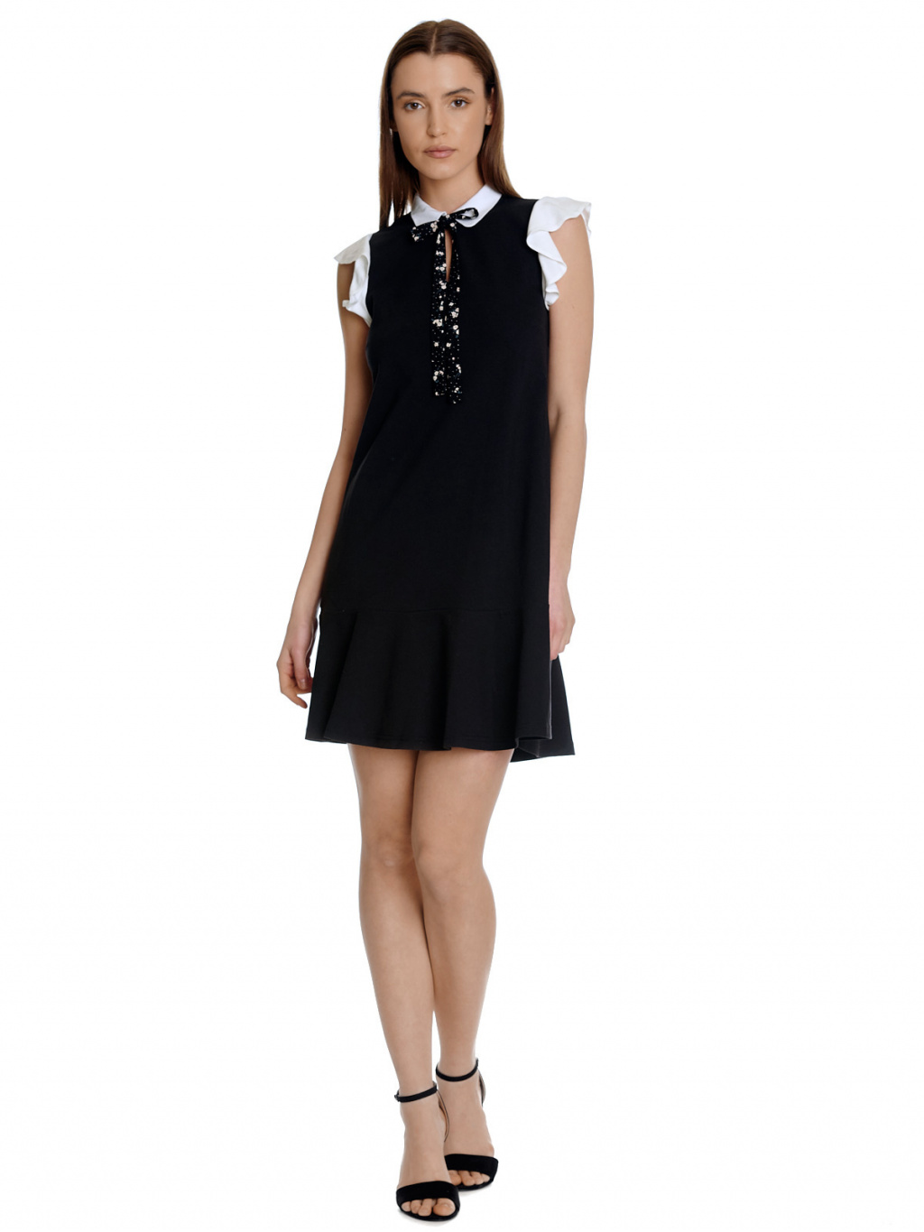 Chère Camille - áčkové černé šaty s límečkem Vive Maria - Berlin Boutique