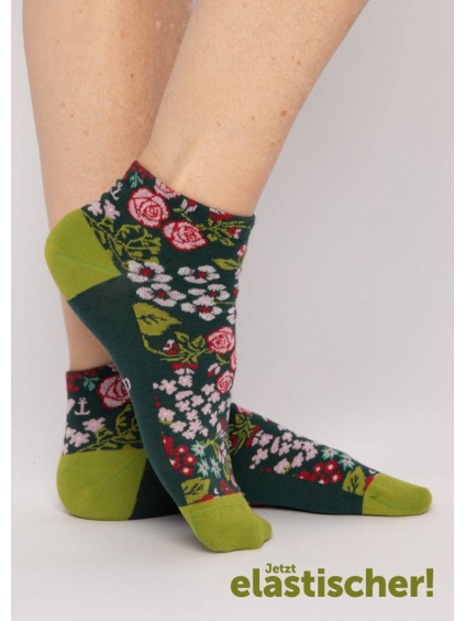 Balance and harmony - barevné nízké ponožky Blutsgeschwister - a