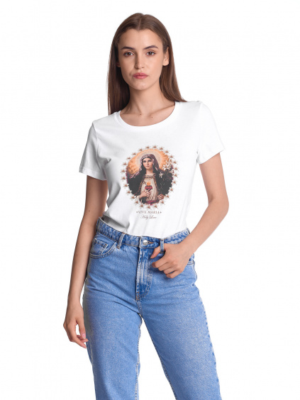 Holy Love - dámské tričko bílé Vive Maria - a