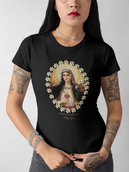 Vive Maria Holy Love Damen T Shirt weiss 9945948