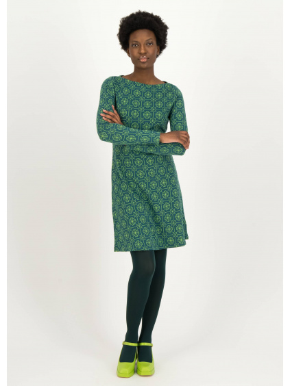 Mod a Hula – zelené áčkové šaty Blutsgeschwister a