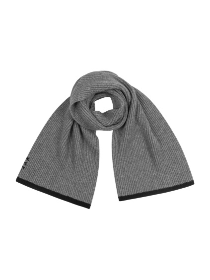 scotch soda scarf grey