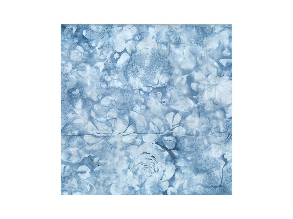 Hoffman 3376-620 bali batika modrá bavlněná látka