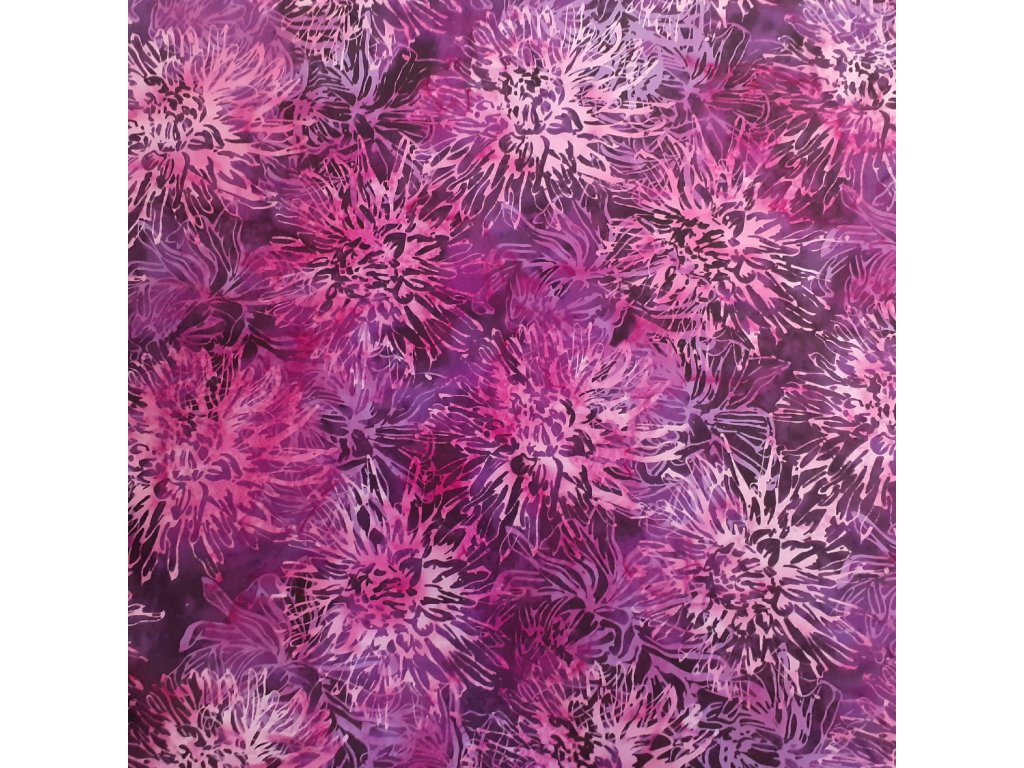 Hoffman 3381-510 bali batika vícebarevná bavlněná látka