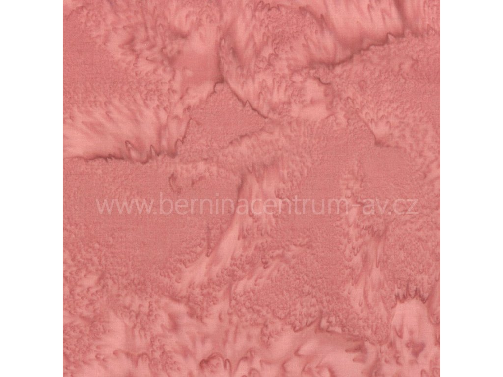 Hoffman 3018-340 bali batika růžová bavlněná látka patchwork