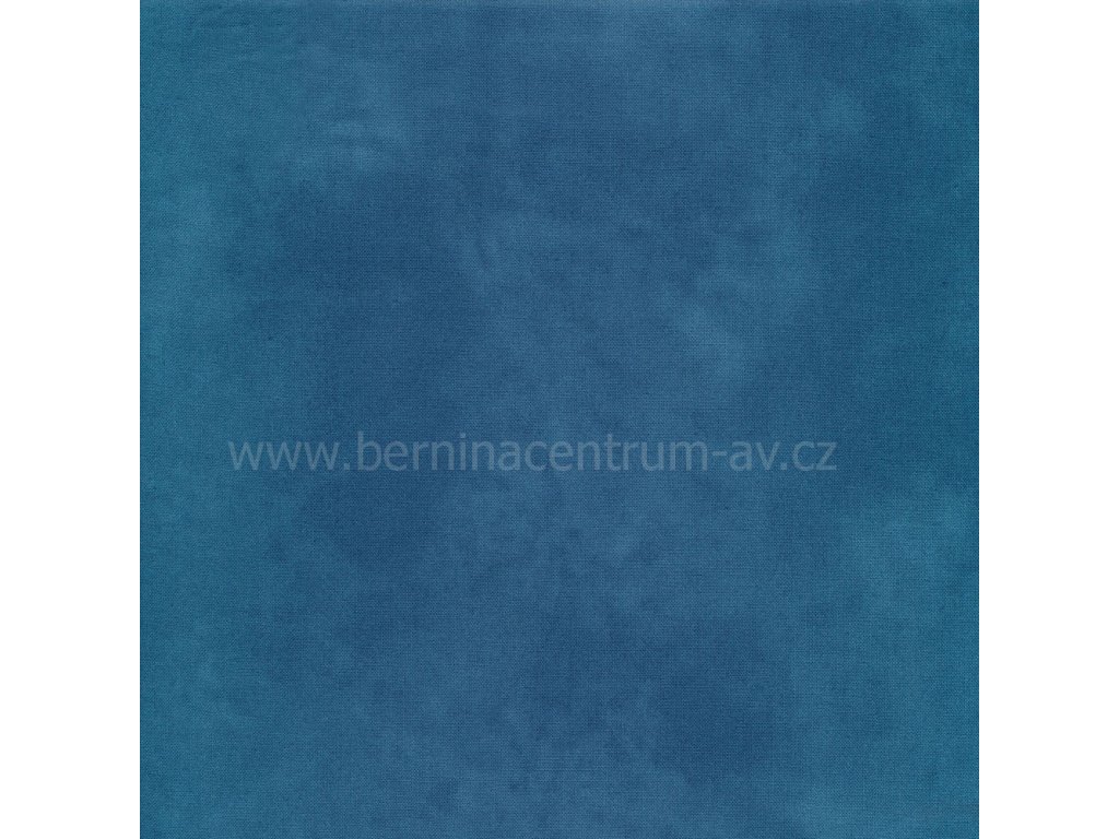 Stof 4516-612 Quilters Shadow batika modrá bavlněná látka patchwork