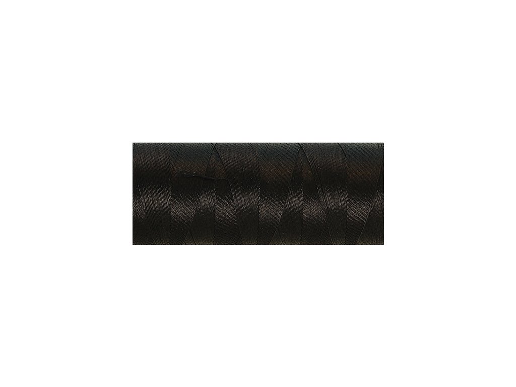 Coats Gral 80 černá jednobarevná nit polyester 5000m