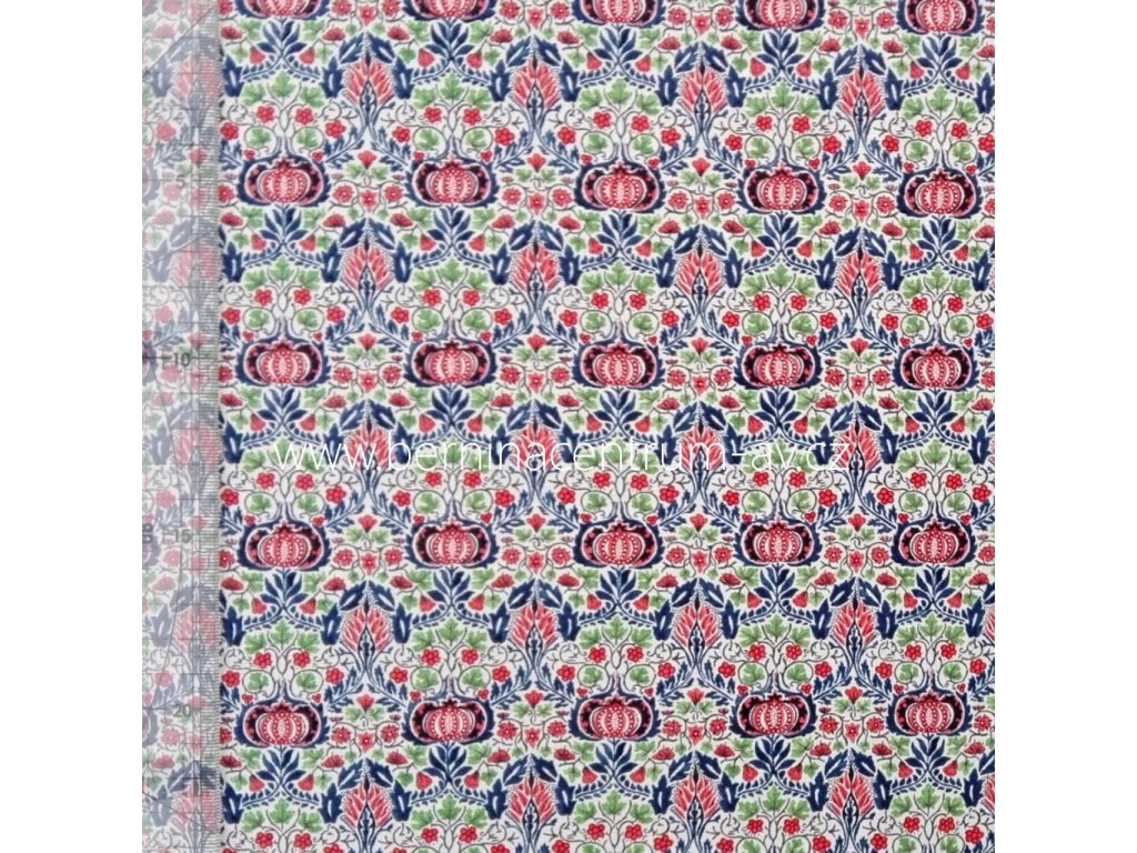 William Morris Montagu Little chintz medici vícebarevná bavlněná látka patchwork
