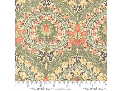 William Morris MEADOW 8372-11 vícebarevná bavlněná látka patchwork