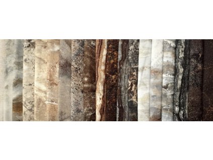 Northcott balíček Stonehenge hnědé bavlněné látky patchwork