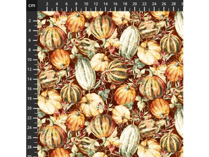 US 808-168 Studio e Fall into autumn vícebarevná bavlněná látka patchwork
