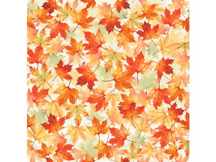 Hoffman 3902-961 Fall Blooms bavlněná látka patchwork
