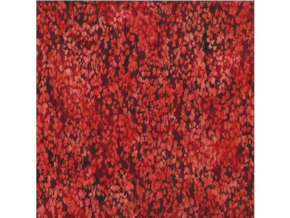 Hoffman 3375-408 bali batika červená bavlněná látka