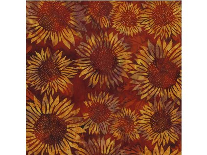 Hoffman 3376-307 bali batika vícebarevná bavlněná látka