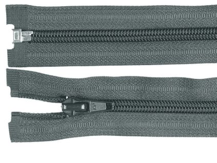 zip spiral 5mm seda tmava