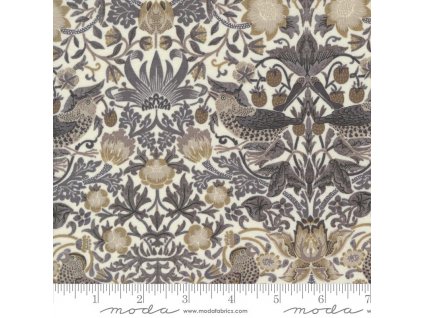 William Morris Ebony Suite 8382-11 vícebarevná bavlněná látka