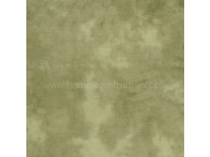 Stof 4516-807 Quilters Shadow batika zelená bavlněná látka patchwork