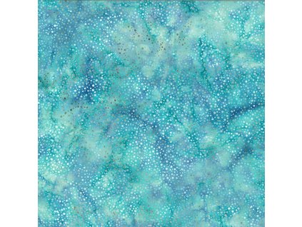 Hoffman 3019-239 bali batika puntík modrá bavlněná látka