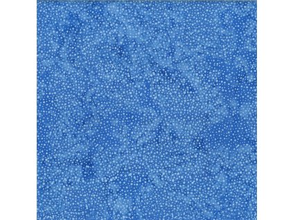 Hoffman 3019-233 bali batika puntík modrá bavlněná látka