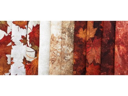 In The Beginning fabrics Oh Canada balicek