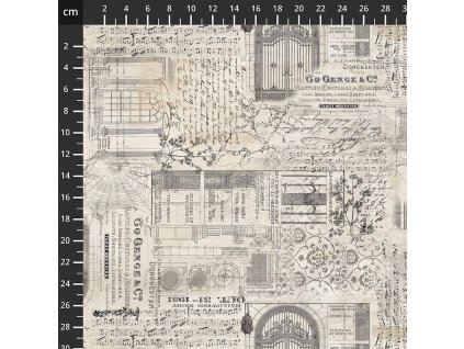 Tim Holtz Palette 659 vícebarevná ostatní potisk bavlněná látka