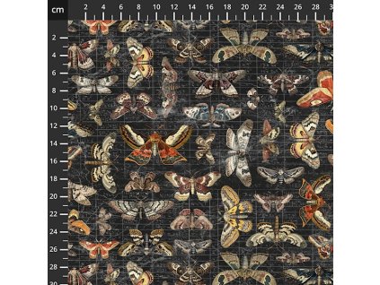 Tim Holtz Palette 661 vícebarevná ostatní potisk bavlněná látka