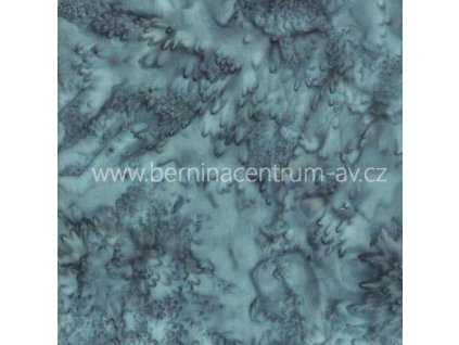 Hoffman 3018-021 bali batika modrá bavlněná látka patchwork