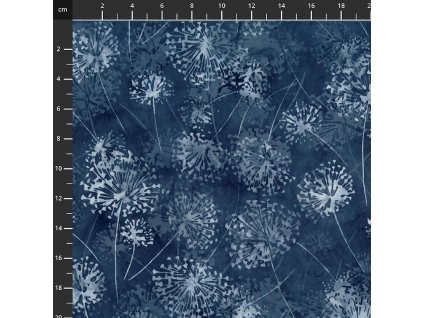 Hoffman 3383-900 bali batika šedá bavlněná látka