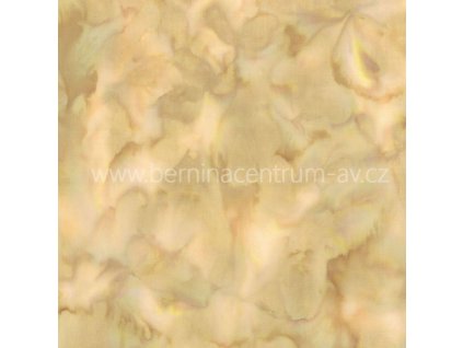 Hoffman 3018-411 bali batika hnědá bavlněná látka patchwork