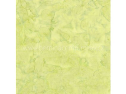 Hoffman 3018-413 bali batika zelená bavlněná látka patchwork