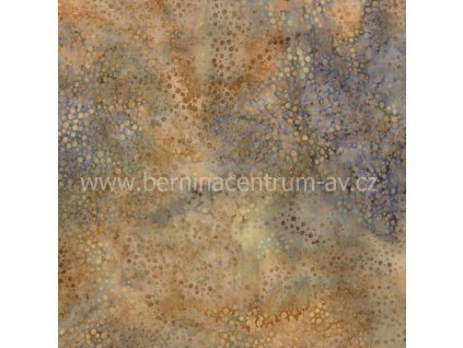 Hoffman 3019-020 bali batika puntík vícebarevná bavlněná látka patchwork