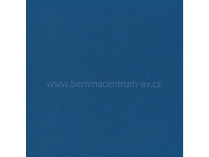 Stof 12-663 jednobarevná modrá bavlněná látka patchwork