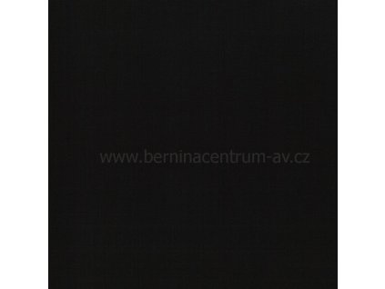 Stof 12-999 jednobarevná černá bavlněná látka patchwork