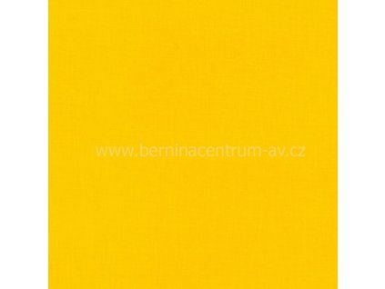 Stof 12-105 jednobarevná žlutá bavlněná látka patchwork